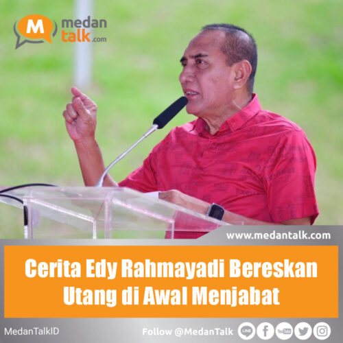 Cerita Edy Rahmayadi Bereskan Utang di Awal Menjabat Calon Gubernur Sumatra Utara