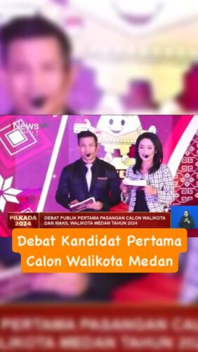 Debat pertama dari calon Walikota dan wakil walikota Medan tahun 2024 –