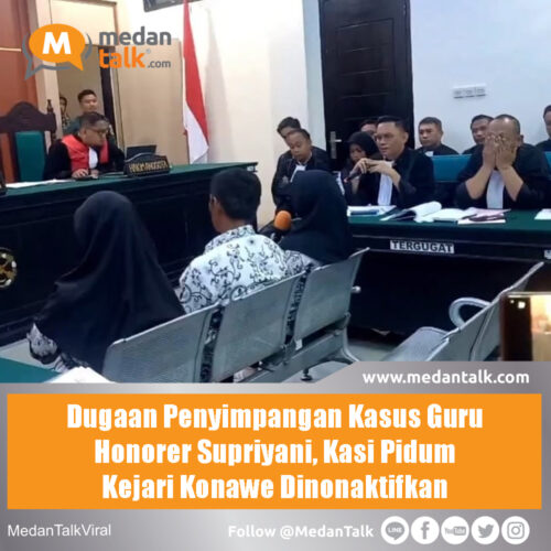 Dugaan Penyimpangan Kasus Guru Honorer Supriyani, Kasi Pidum Kejari Konawe Dinonaktifkan Kejaksaan