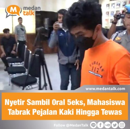 Viral Nyetir Sambil Mabuk dan 0ral 5eks, Mahasiswa Tabrak Pejalan Kaki Hingga