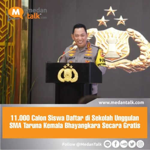 11.000 Calon Siswa Daftar di Sekolah Unggulan SMA Taruna Kemala Bhayangkara Secara