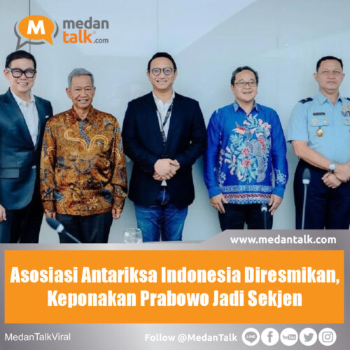 Asosiasi Antariksa Indonesia Diresmikan, Keponakan Prabowo Jadi Sekjen Asosiasi Antariksa Indonesia resmi