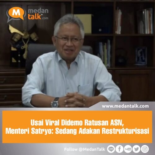 Usai Viral Didemo Ratusan ASN, Menteri Satryo: Sedang Adakan Restrukturisasi Belum lama