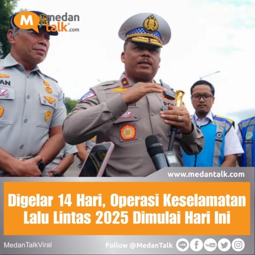 Digelar 14 Hari, Operasi Keselamatan Lalu Lintas 2025 Dimulai Hari Ini Kakorlantas