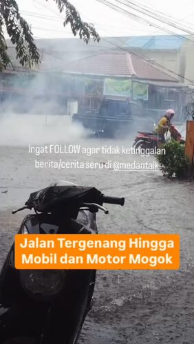 Hujan jalanan tergenang air hingga kendaraan mogok tak berdaya
Menurut pengirim video: “kejadian sore sekitar pukul 16.40 WIB 10/02/25 di Jalan bunga wijaya Medan yang memang sudah langganan banjir meresahkan warga dan masyarakat yang melintas”
Padang Bulan juga terpantau tergenang dan macet.
◇ Selalu pantau STORY dan FOLLOW @medantalk utk info kejadian/kecelakaan/lalulintas terkini yang blm tentu di post ke feed dan utk bisa ikut komentar. Ingat juga Aktifkan notifikasi agar tidak ketinggalan breaking news/story