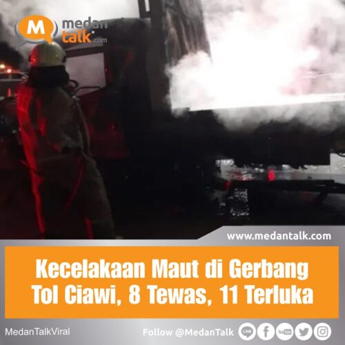 Kecelakaan Maut di Gerbang Tol Ciawi, 8 Tewas, 11 Terluka Kapolresta Bogor