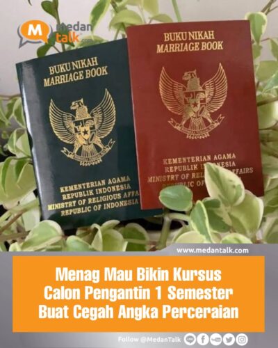 Menag Mau Bikin Kursus Calon Pengantin 1 Semester Buat Cegah Angka Perceraian