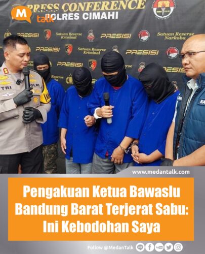 Pengakuan Ketua Bawaslu Bandung Barat Terjerat Sabu: Ini Kebodohan Saya Ketua Bawaslu