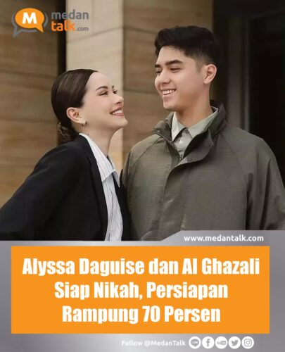 Alyssa Daguise dan Al Ghazali Siap Nikah, Persiapan Rampung 70 Persen Aktris