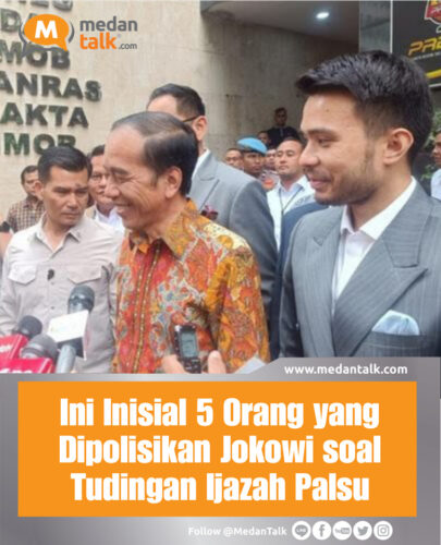 Ini Inisial 5 Orang yang Dipolisikan Jokowi soal Tudingan Ijazah Palsu Presiden