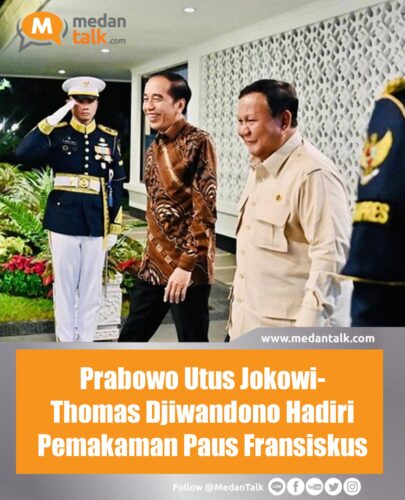 Prabowo Utus Jokowi-Thomas Djiwandono Hadiri Pemakaman Paus Fransiskus Presiden Prabowo Subianto mengutus