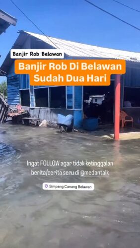 Banjir Rob di Sicanang Belawan sampai ada Bajing Loncat beraksi
Menurut pengirim video: “Air pasang di Belawan sudah dua hari. Bajing loncat terjadi sore tadi 26/05/25 di sicanang belawan Medan. Mereka curi semen dari truk berjalan. Ngeri banyak kali malingnya”
Cek video kejadian di @medantalkid
Siapa pernah melintas jalan ini?
Pengendara truk dihimbau untuk berwaspada dan amankan barang muatan
◇ Selalu pantau STORY dan FOLLOW @medan utk info kejadian/kecelakaan/lalulintas terkini yang blm tentu di post ke feed dan utk bisa ikut komentar. Ingat juga Aktifkan notifikasi agar tidak ketinggalan breaking news/story