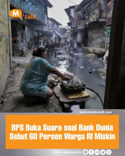 BPS Buka Suara soal Bank Dunia Sebut 60 Persen Warga RI Miskin