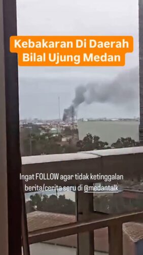 Kebakaran di Daerah Bilal Ujung Medan
Menurut sejumlah pengirim video: “ Kejadian Kebakaran rumah pada Hari/tgl : Minggu, 25/05/2025 sekitar pukul 12.53 WIB di Jalan Bilal Ujung Kelurahan/Desa : Pulo Brayan Darat I Kecamatan : Medan Timur”
Pada saat posting, pemadam kebakaran sudah di lokasi dan berusaha padamkan api. Lihat postingan @medanku
Semoga tidak ada korban jiwa
Masyarakat dihimbau untuk selalu berhati-hati. Lokasi terlihat padat warga dan lalulintas sekitar juga padat macet
Cek story repost @medantalk untuk video lengkap lainnya
◇ Selalu pantau STORY dan FOLLOW @medantalk utk info kejadian/kecelakaan/lalulintas terkini yang blm tentu di post ke feed dan utk bisa ikut komentar. Ingat juga Aktifkan notifikasi agar tidak ketinggalan breaking news/story
