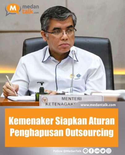 Kemenaker Siapkan Aturan Penghapusan Outsourcing Presiden Prabowo Subianto menyampaikan gagasannya untuk menghapus