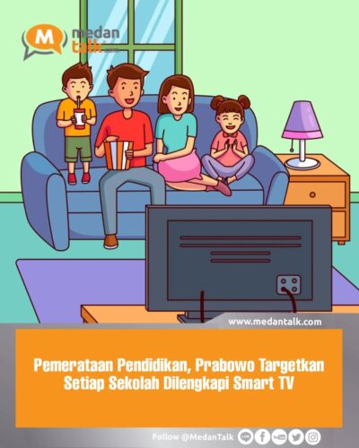 Pemerataan Pendidikan, Prabowo Targetkan Setiap Sekolah Dilengkapi Smart TV Presiden Prabowo Subianto
