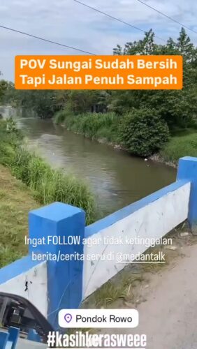 POV Warga Mengeluh Sungai Sudah Bersih Tapi Pinggir Jalan Penuh Sampah
Menurut pengirim video kodisi jalan lenuh sampah lokasi kejadian di Jalan raya pondok rowo Medan Estate 10.00 WIB 19/05/25
Bagaimana menurut anda? Kenapa warga buangkan sampah dipinggir jalan begitu saja? Jangan lupa itu kalau hujan sampah akan mengalir ke sungai dan parit akan ikut tersumbat yang akan akibatkan banjir.
◇ Selalu pantau STORY dan FOLLOW @medantalk utk info kejadian/kecelakaan/lalulintas terkini yang blm tentu di post ke feed dan utk bisa ikut komentar. Ingat juga Aktifkan notifikasi agar tidak ketinggalan breaking news/story