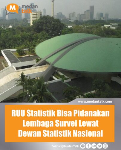 RUU Statistik Bisa Pidanakan Lembaga Survei Lewat Dewan Statistik Nasional Anggota Badan