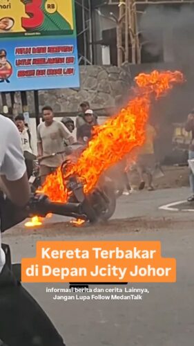 Sepeda motor mengalami terbakar dijalan Karya Wisata Medan Johor hari ini 19/05/2025 diseputaran bundaran Johor.
tetap selalu berhati - hati, selalu pastikan kendaraan andandalam kondisi prima dan selalu lakukan pengecekan rutin berkala.