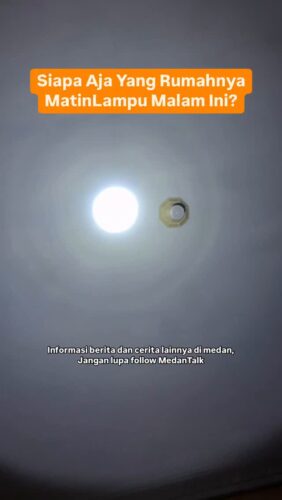 Siapa aja yang rumahnya malam ini mati lampu ?