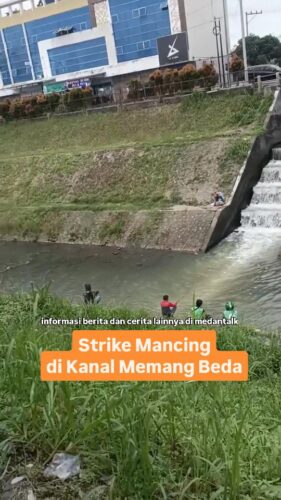 Strike di kanal itu rasanya Beda! Mancing tuh bukan cuma soal besar