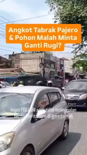 Angkot Tabrak Pajero Hingga Pohon minta ganti rugi pula karena penyot didepan
Berdasarkan kronologi yang dilansir dari akun TT ryy, bahwa pemilik mobil pajero berada pada jalan utama, dan mobil angkutan umum keluar dari jalan kecil menuju ke jalan utama. Pajero inipun berada tetap di jalan utama, lalu angkutan umum inipun menyerempet sisi kanan mobil dengan ugal ugalan berujung menabrak pohon.
Setelah diselidiki ke polres medan, bahwa sopir angkot adalah supir tembak atau pengganti, dan tidak memiliki SIM. Sopir angkutan inipun malah meminta ganti akan kerusakan bagian depan karena menabrak pohon.
Kejadian pada 30/06/25 di jalan Halat Medan, cek postingan sebelumnya
Bagaimana menurut anda
Cek video lainnya @medanku
◇ Selalu pantau STORY dan FOLLOW @medantalk utk info kejadian/kecelakaan/lalulintas terkini yang blm tentu di post ke feed dan utk bisa ikut komentar. Ingat juga Aktifkan notifikasi agar tidak ketinggalan breaking news/story