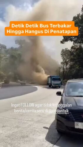 Detik Detik Bus Pariwisata Terbakar hingga hangus semua di Penatapan…
Menurut salah satu penumpang bus: “Mulai kejadian di dareah sikulikkap tadi bus sudah berasap diduga karena overheat dan batre kosong, jadi berhenti tunggu sejam. Lalu supir bilang masih sanggup untuk naik tujuan kami ke Tanke Tabu tapi baru jalan 500 meter bus berasap dan mengeluarkan api dari belkang. Kami langsung turun semua.
Posisi bus sudah setengah terbakar saat kami berlarian turun. Semua barang habis terbakar, puji tuhan kami semua selamat. Mau holiday tapi musibah. Kejadian sekitar pukul 11.00 WIB 05/07/25”
Cek video lainnya @medanku dan @medantalkid
◇ Selalu pantau STORY dan FOLLOW @medantalk utk info kejadian/kecelakaan/lalulintas terkini yang blm tentu di post ke feed dan utk bisa ikut komentar. Ingat juga Aktifkan notifikasi agar tidak ketinggalan breaking news/story