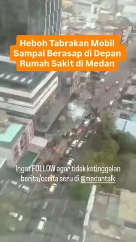 Heboh Tabrakan Mobil Sampai Berasap di Depan Rumah Sakit di Medan
Menurut pengirim video: “Yang mobil hitam nabrak mobil putih, gak tau awalnya gimana cuma dengar suara rem chiiiiiiiiit gitu abis itu terjadilah hal yang di video. Tabrakan terjadi di depan sebuah rumah sakit di Jalan S Parman Medan siang tadi sekitar pukul 11.30 WIB 11/08/25. Mobil putih mau keluar ditabrak mobil hitam sampai keluar asap, entah apa yang kebakar”
Masyarakat dihimbau untuk selalu berwaspada saat nyetir, kecelakaan bisa terjadi kapan saja
Cek video full di @medanku
◇ Selalu pantau STORY dan FOLLOW @medantalk utk info kejadian/kecelakaan/lalulintas terkini yang blm tentu di post ke feed dan utk bisa ikut komentar. Ingat juga Aktifkan notifikasi agar tidak ketinggalan breaking news/story