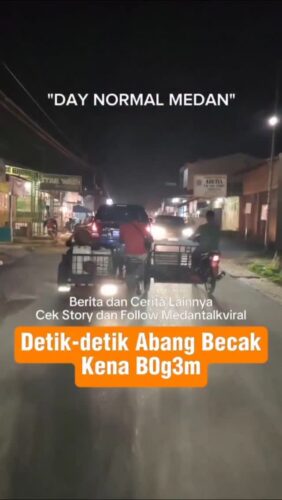 Becak barang uji mesin dengan ug4l-ug4lan. Gak Sanggup lewati becak lain karena di depan ada mobil, akhirnya kena b0G3m
Source @cakrokthegang_
Utk Berita & video Viral follow @medantalkviral