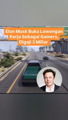 Elon Musk Elon Buka Lowongan Kerja Sebagai Gamers, di Bayar Rp 3 Miliar Setahun
Elon Musk, pemilik platform X, sedang membuka lowongan kerja unik untuk “gamer sejati” dengan dedikasi tinggi dalam bermain game.
Posisi yang ditawarkan bukan untuk sekadar bermain, melainkan sebagai pelatih atau tutor video game penuh waktu di perusahaannya, xAI.
Gaji yang dijanjikan sangat menggiurkan, berkisar antara Rp 1,5 miliar hingga Rp 3,4 miliar per tahun.
Melalui akun X pribadinya, elonmusk, Musk mengonfirmasi bahwa xAI sedang mencari tutor video game dengan bayaran 45 hingga 100 dolar AS (sekitar Rp 747.200 hingga Rp 1,6 juta) per jam.
Lowongan ini dibuka seiring eksplorasi xAI ke dalam industri video game.
Tugas utama pelatih adalah melatih chatbot Grok untuk menghasilkan video game yang inovatif dan menyenangkan bagi pengguna.
Pelatih game akan bertanggung jawab memberikan label, umpan balik, dan masukan untuk proyek game yang dikembangkan xAI.
Mereka akan bekerja sama dengan staf teknis untuk mengembangkan dan meningkatkan kemampuan AI, agar dapat menghasilkan video game baru.
Lowongan ini secara resmi diunggah ke situs xAI, menandakan komitmen serius perusahaan dalam bidang ini.
Kandidat ideal untuk posisi ini adalah mereka yang “mendedikasikan banyak waktunya untuk bermain game” dan memiliki pengalaman dalam pengembangan game dengan asisten AI, pengujian game, atau peran di studio indie.
Syarat pendidikan minimum tidak diminta, namun kandidat harus memenuhi beberapa kualifikasi utama.
Kualifikasi dan Tanggung Jawab Pelatih Game xAI
Kualifikasi utama yang dicari meliputi keahlian tinggi dalam Desain Game, Ilmu Komputer, Media Interaktif, atau bidang terkait.
Kandidat juga harus memiliki penilaian yang kuat terhadap kualitas video game, mampu menguji dan mengevaluasi video game berbasis AI secara ketat, serta menganalisis konten game.
xAI berharap kandidat memiliki komitmen dalam pengembangan AI yang memajukan inovasi video game.
Kandidat yang lolos seleksi dapat berkantor di Palo Alto, California, Amerika Serikat, atau bekerja secara penuh dari jarak jauh (fully-remote).
Siapa Yang Mau Coba Lamar ?