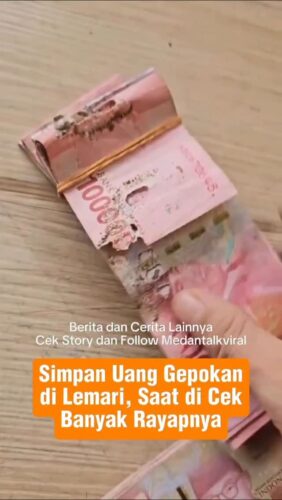 Simpan uang gepokan di lemari, saat di cek banyak Rayapnya .
Ini baru asli rayap, bukan rayap besi tapi rayap elit.
Utk Berita & video Viral follow @medantalkviral